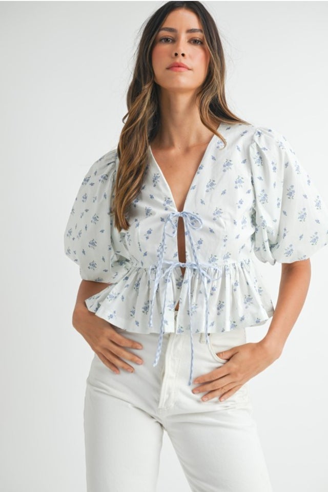 baybee border topsとisn't she?トップスセット Tops | Busy Bee Couture